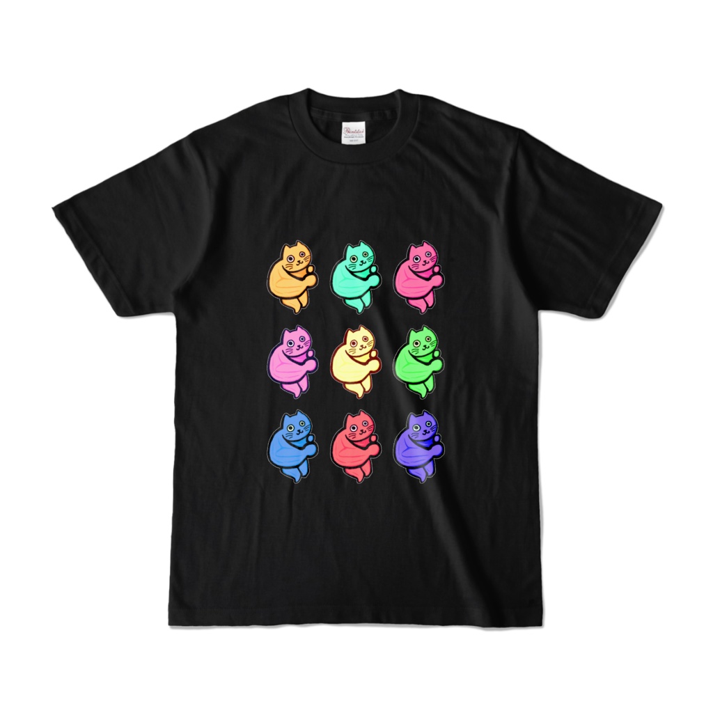 ねこすけTシャツ～ムキムキ版～