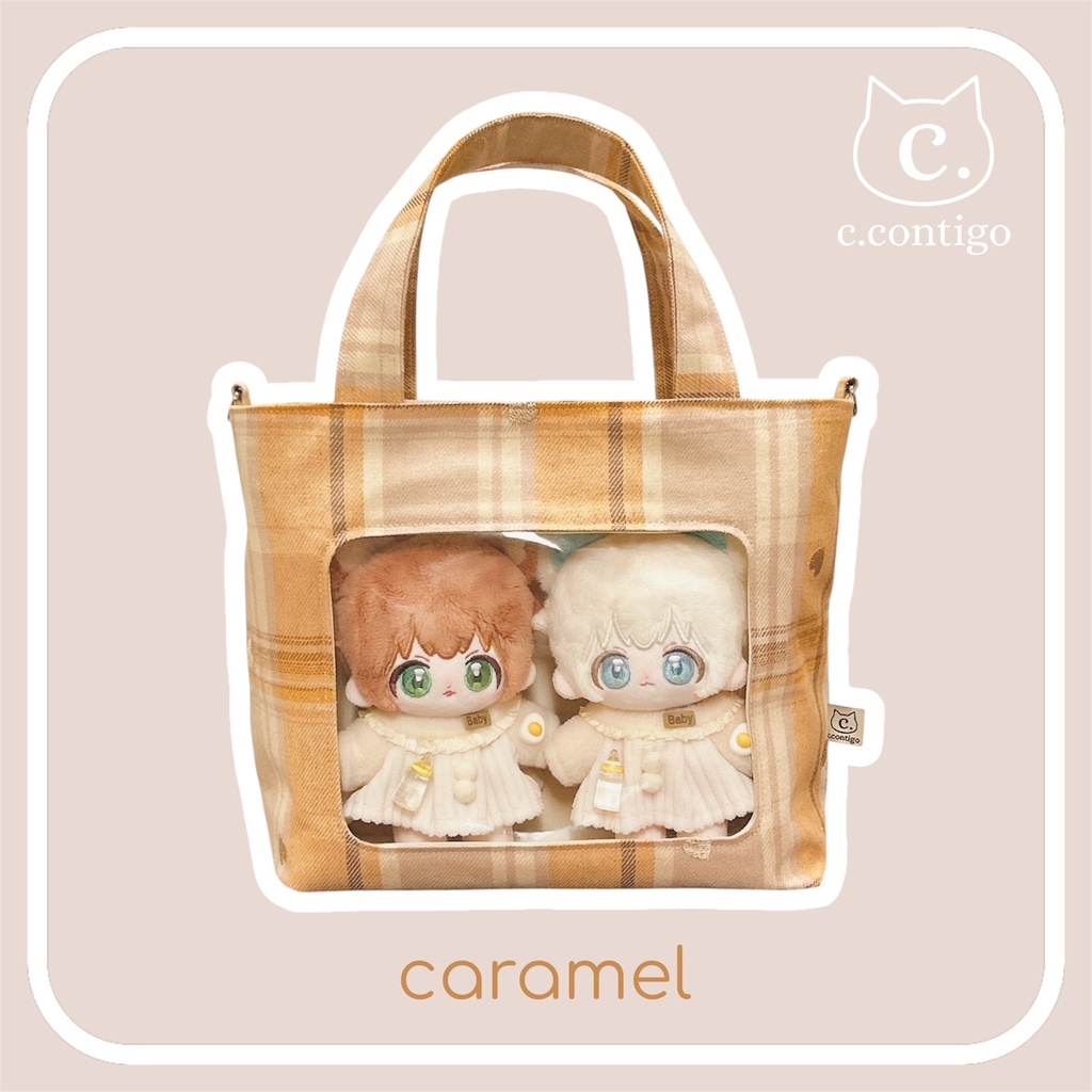 どこでも一緒ꕤ︎︎ぬいバッグ