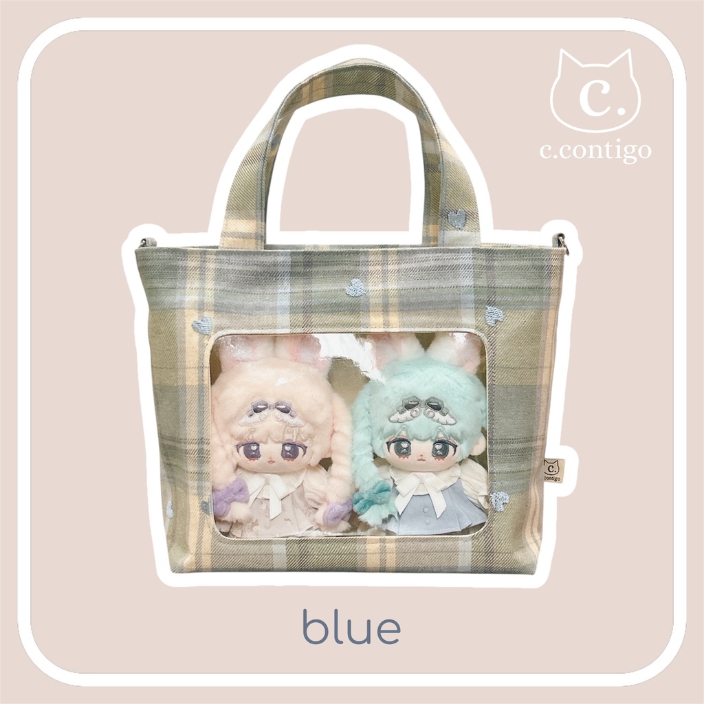 どこでも一緒ꕤ︎︎ぬいバッグ