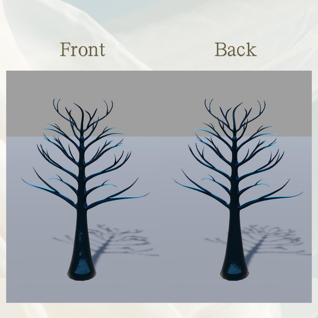 【3Dモデル】樹木インテリア/Tree Interiors【3点】