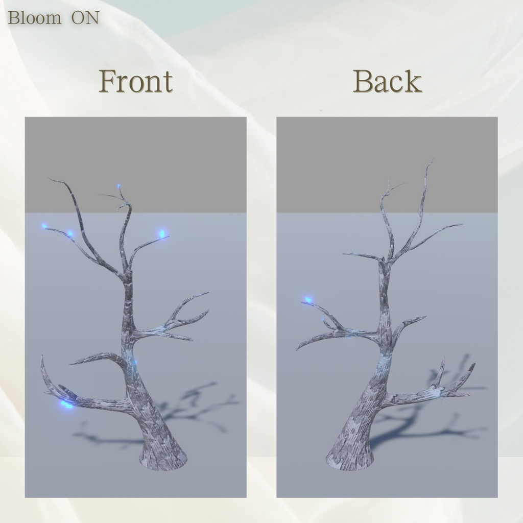 【3Dモデル】樹木インテリア/Tree Interiors【3点】