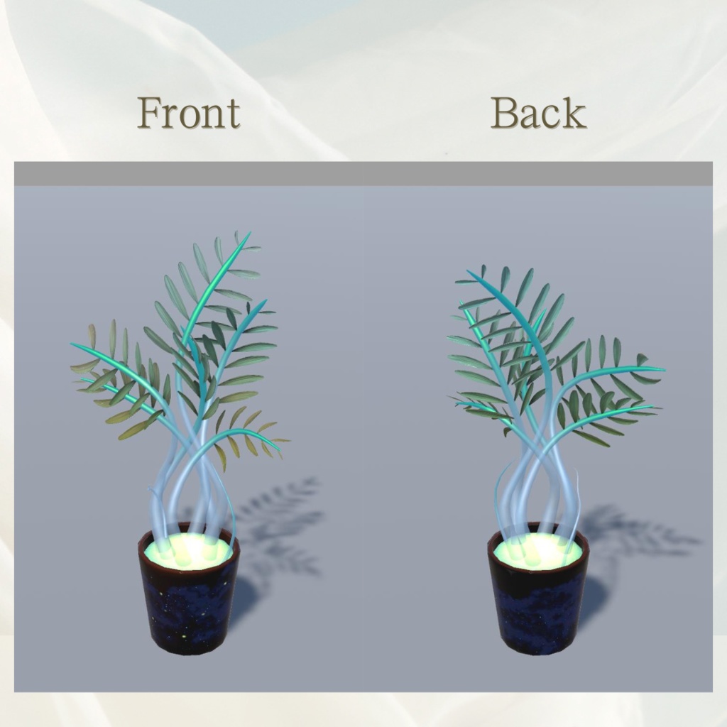 【3Dモデル】観葉植物/Ornamental Plants