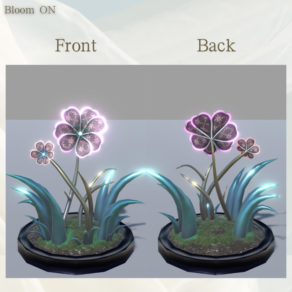 【3Dモデル】お花インテリア A/Flower Interiors A