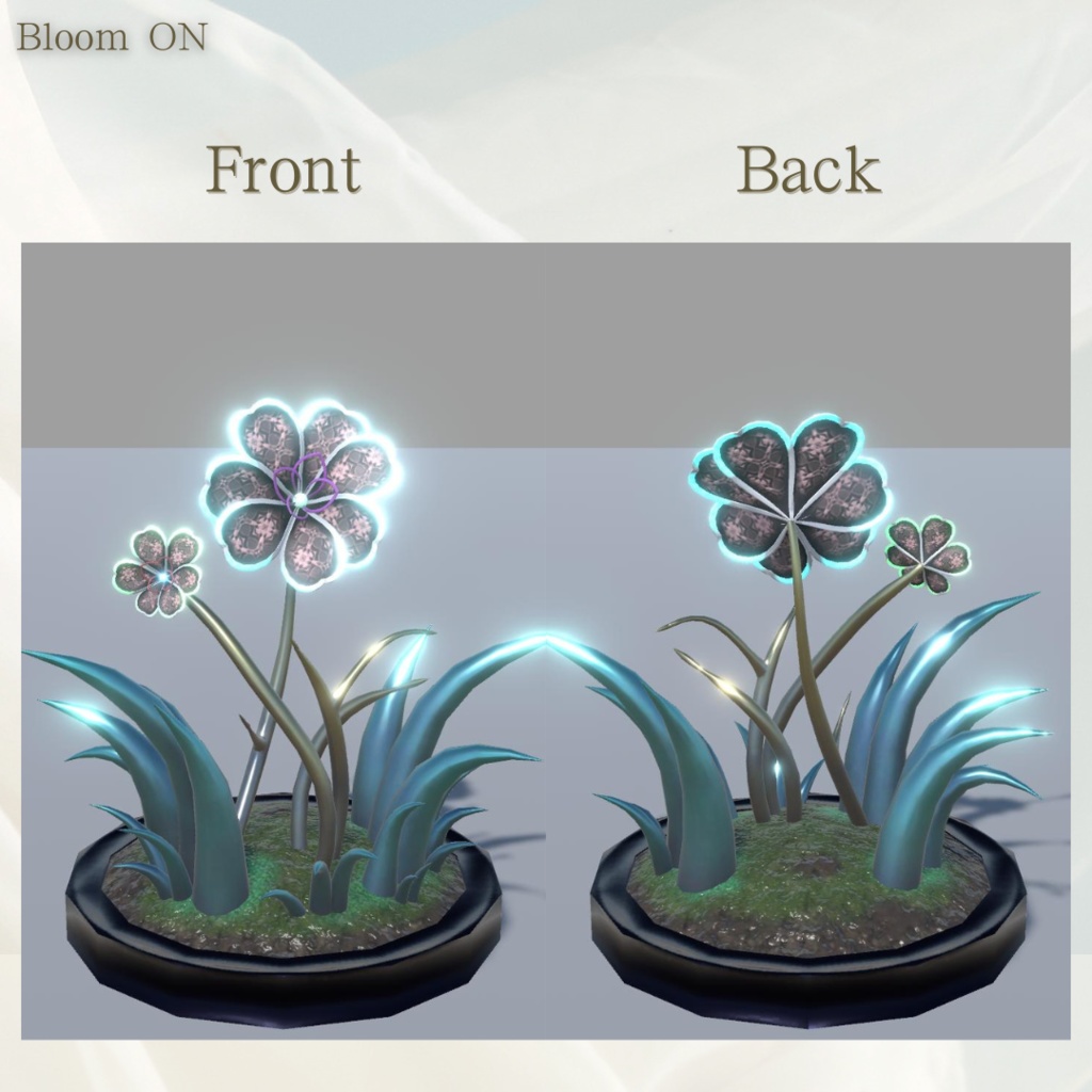 【3Dモデル】お花インテリア A/Flower Interiors A