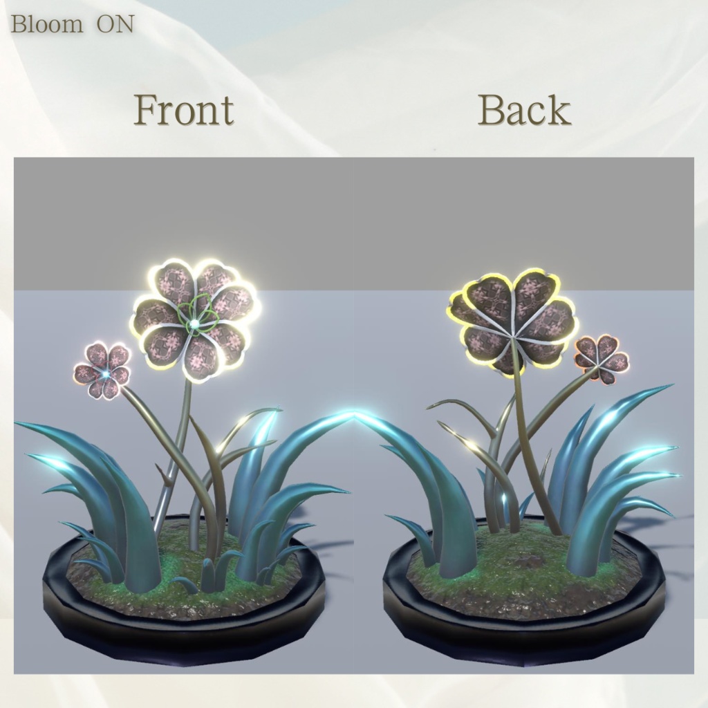 【3Dモデル】お花インテリア A/Flower Interiors A