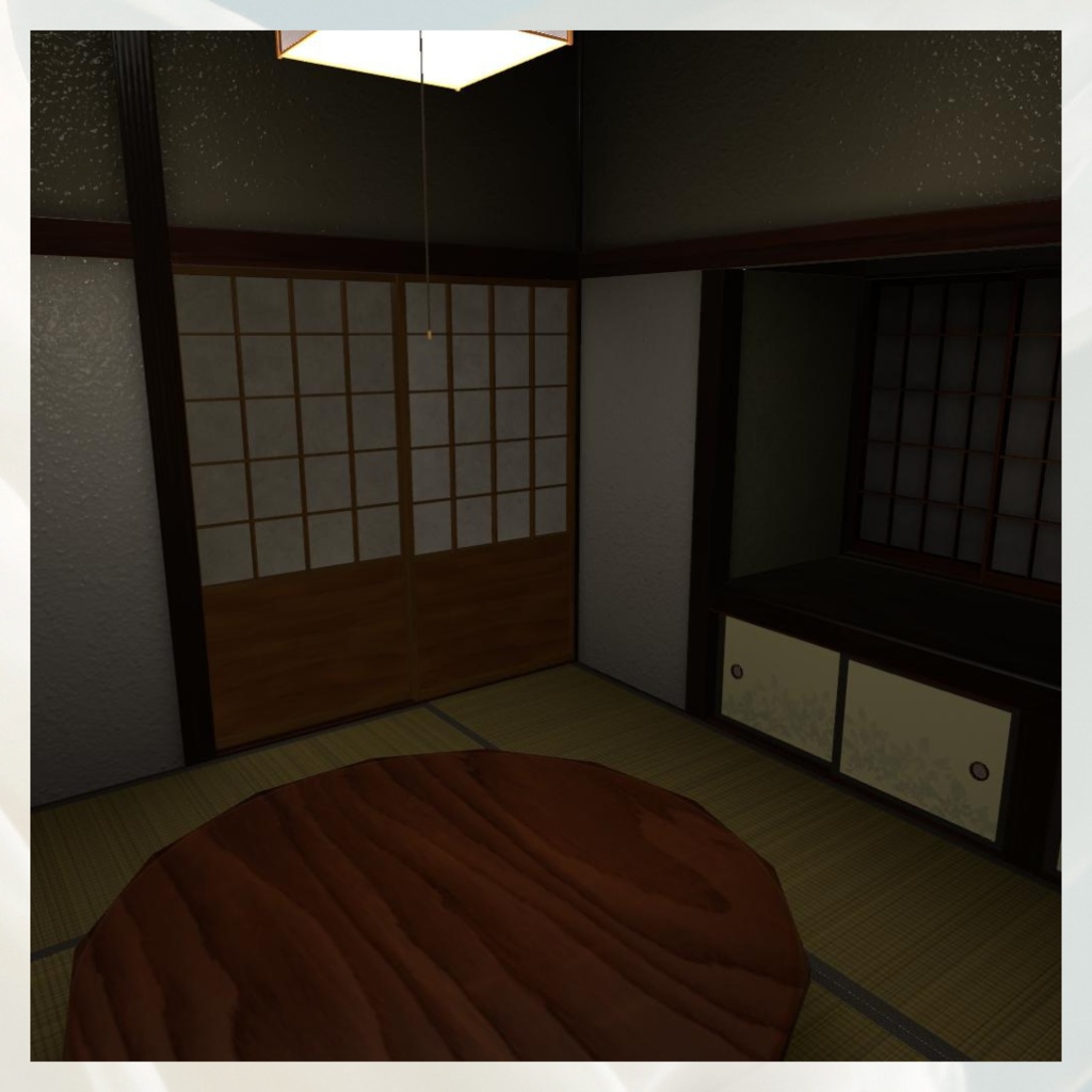 【無料ワールド】昭和風の和室 ②/FREE Japanese-Style Room ②