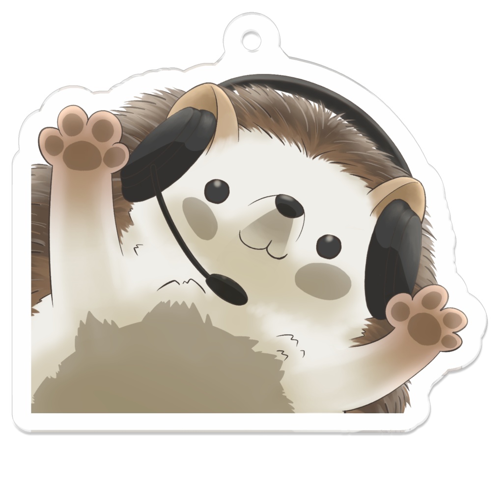 針多とんとんアクリルキーホルダー