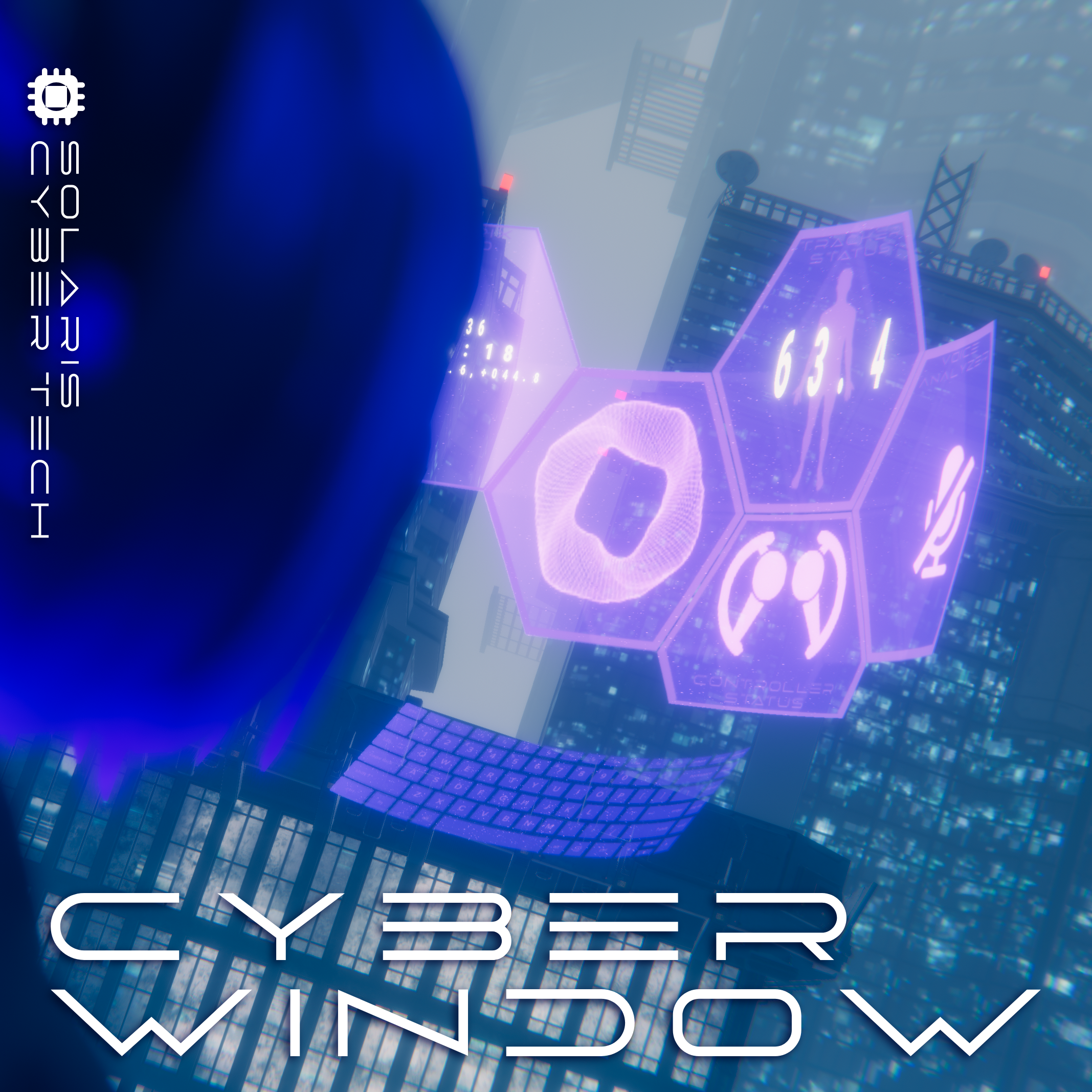 Cyber Window for XSOverlay and OVR Toolkit