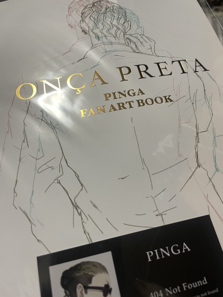 ONÇA PRETA - PINGA FAN ART BOOK