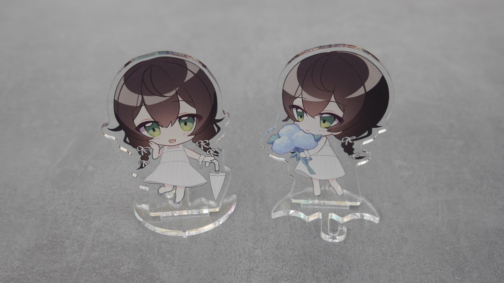 【ボーマス60】「雨の向こう側」アクリルフィギュア(おすまし)