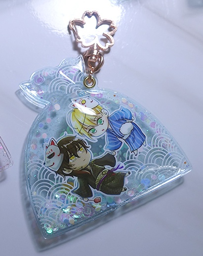 くりんば　金魚袋キーホルダー