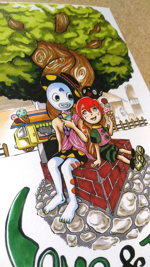 ポストカード【大きな木の下で】