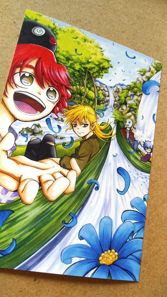 ポストカード【川下り】