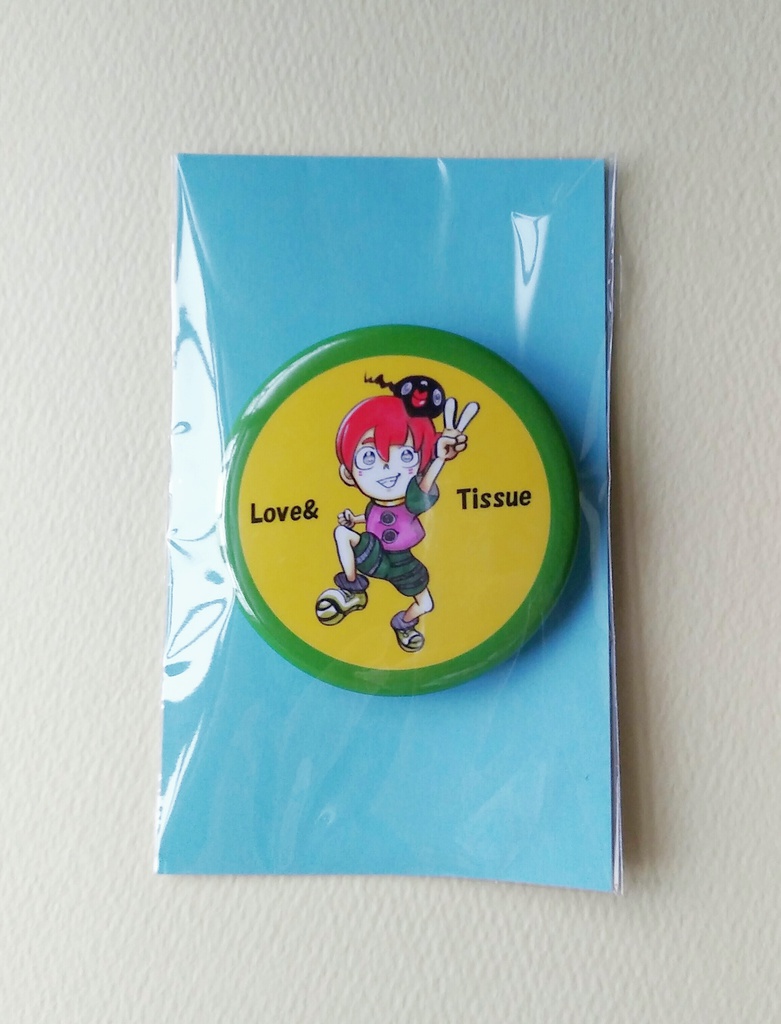 Love&Tissue オリジナル缶バッジ