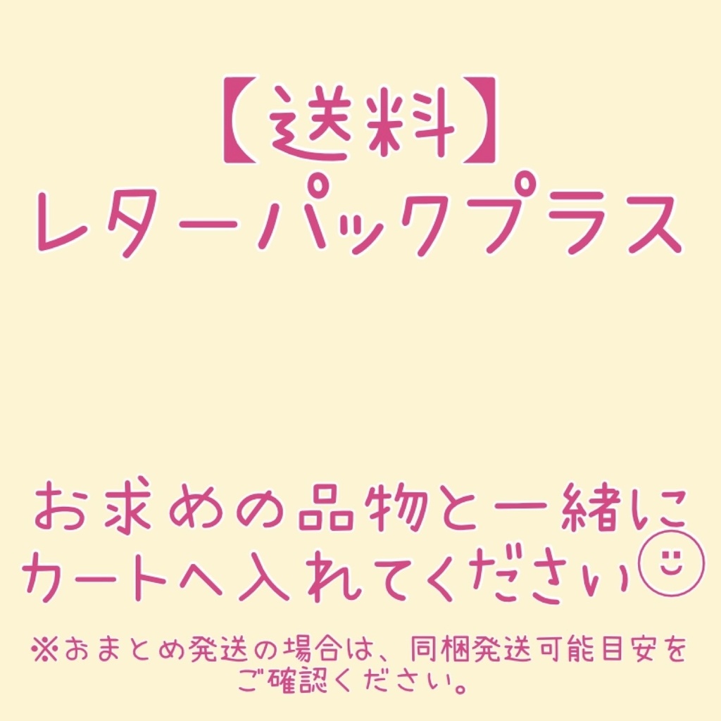 【送料】レターパックプラス