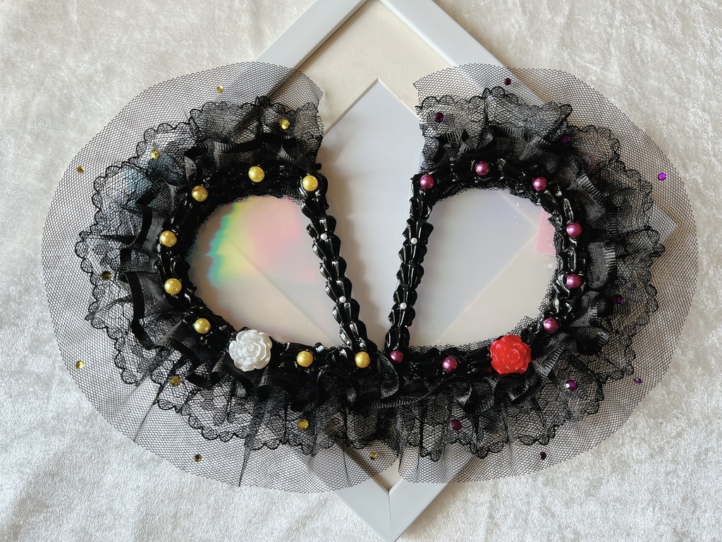 ハートフリルデコケース