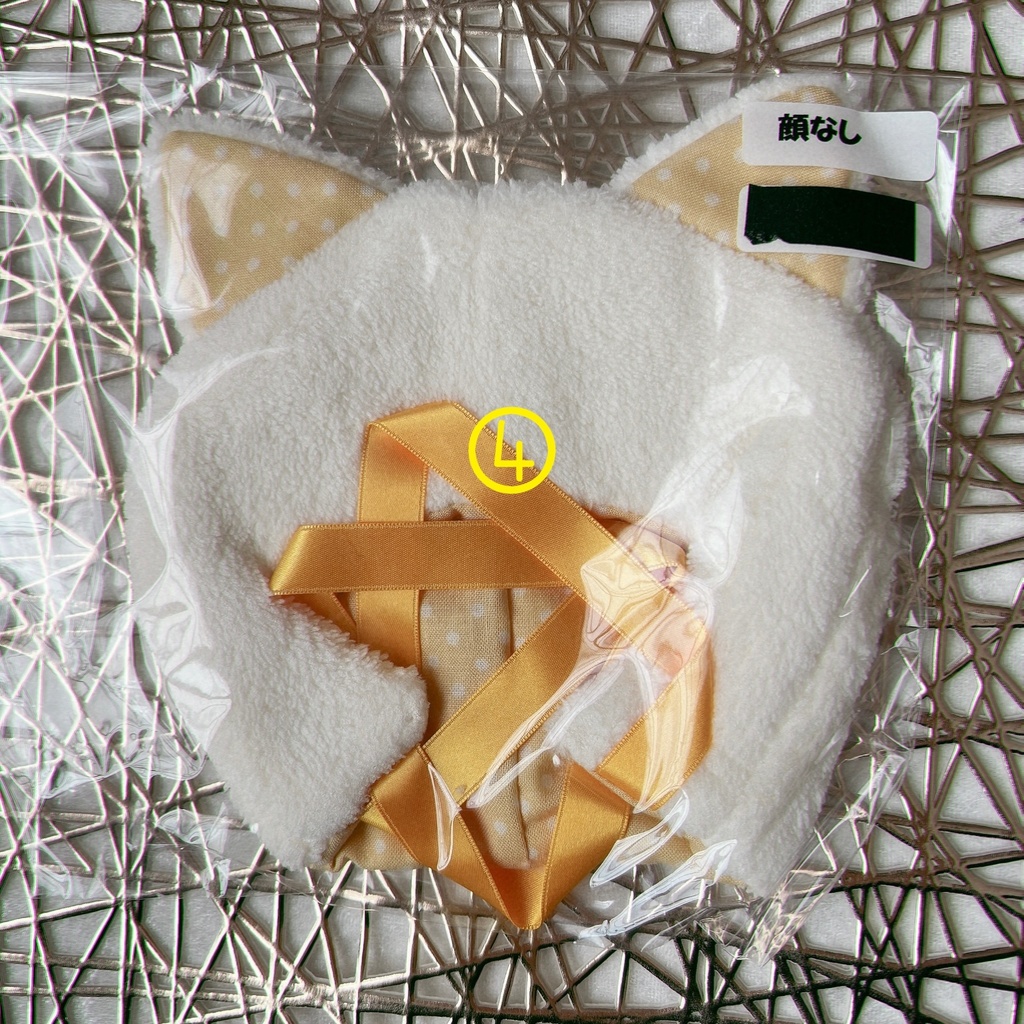 ぬい用フード(顔なし)