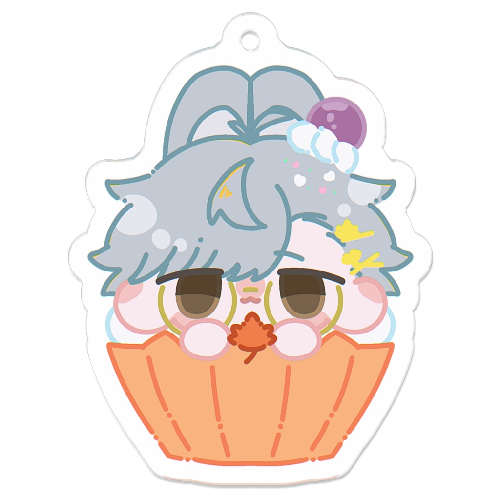 翁田アキ アクリルキーホルダー デザート