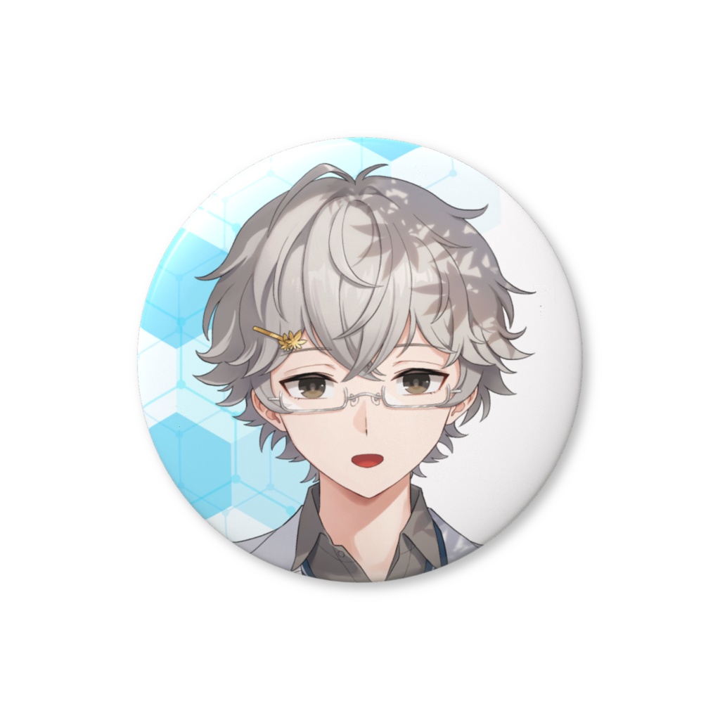 翁田アキ 缶バッチ 白衣衣装