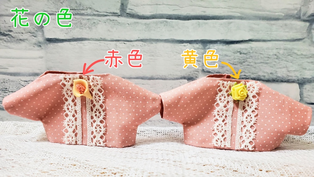 さくらんぼ柄ベレー帽 セットアップ