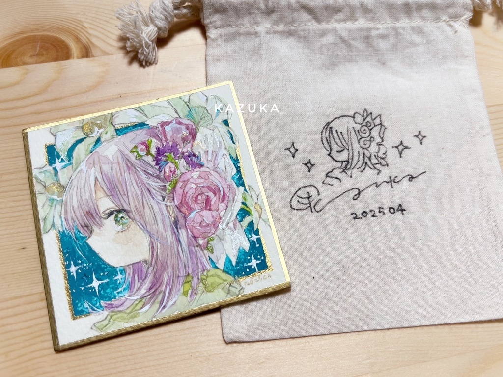 原画 〈Birthday Bouquet01〉