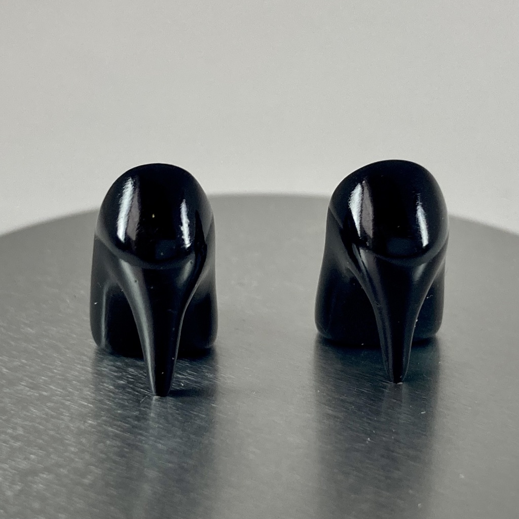 オビツ11用ハイヒール 黒緑