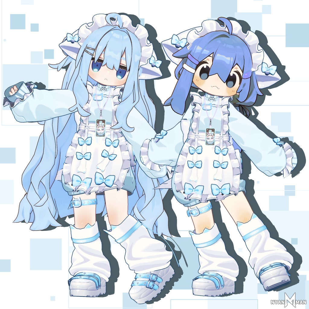 【9アバター】猫人間戦闘服(ジャージメイド)【MA対応】