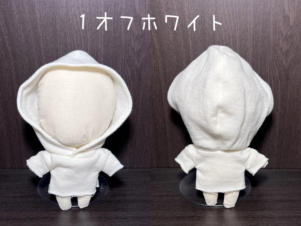 16cmぬいぐるみ ビッグシルエットフーディ