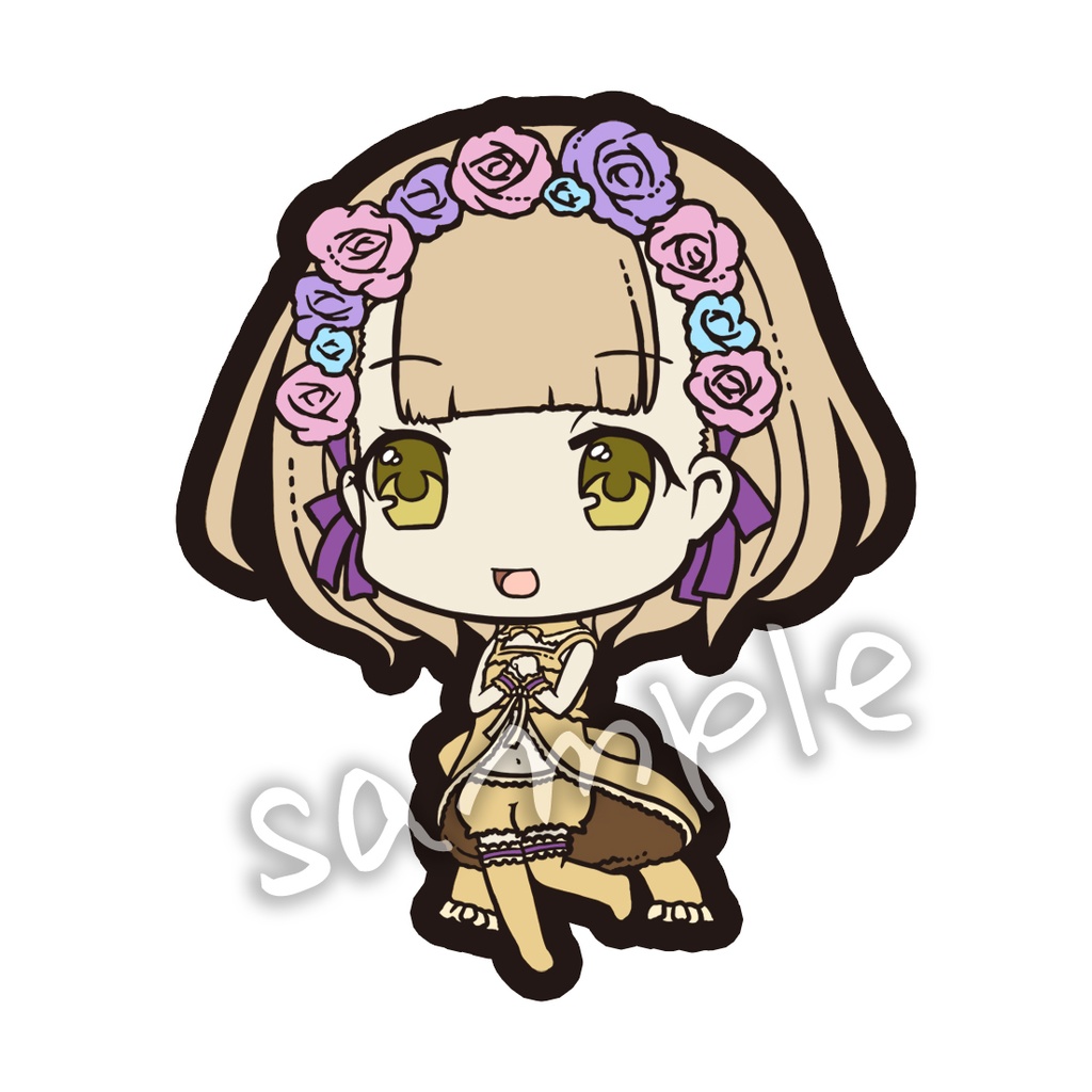 いばら姫/ガンナー*黒アクリルストラップ