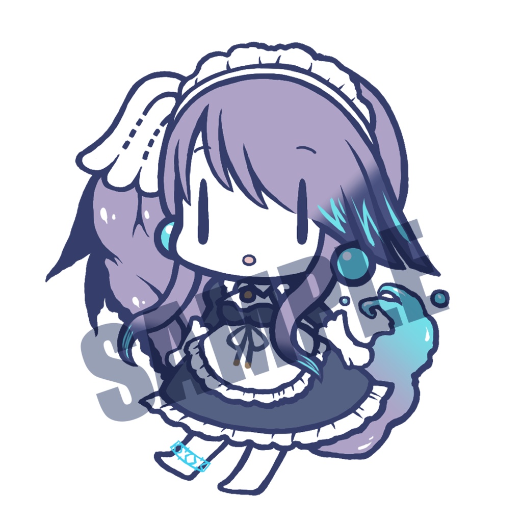 人魚姫/ミステリー＊両面アクリルキーホルダー