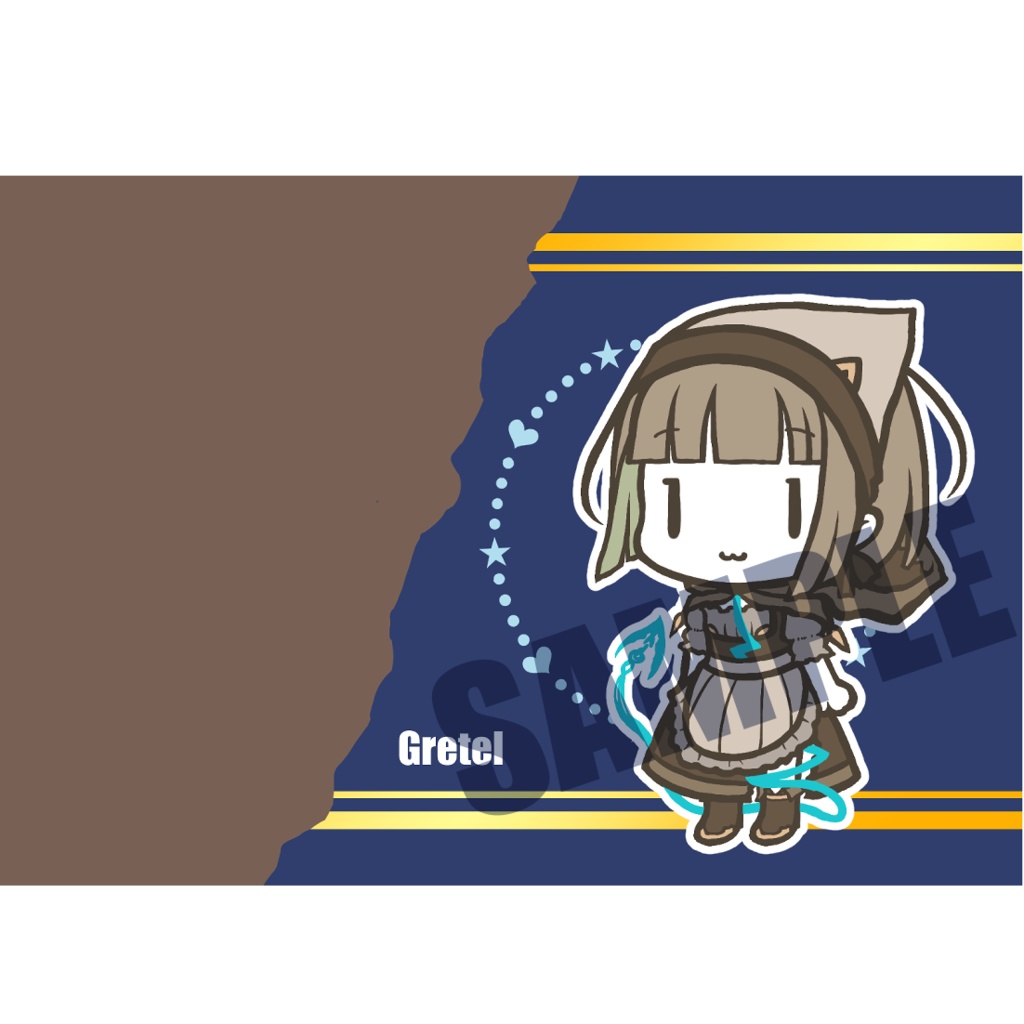 グレーテル/パンちぎり*板チョコラバーキーホルダー