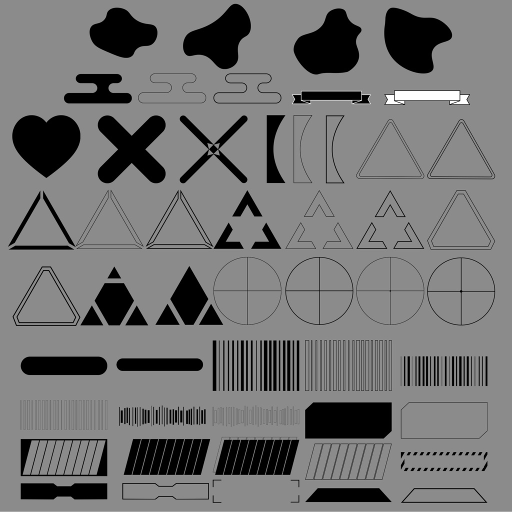 素材大容量PACK 全201種