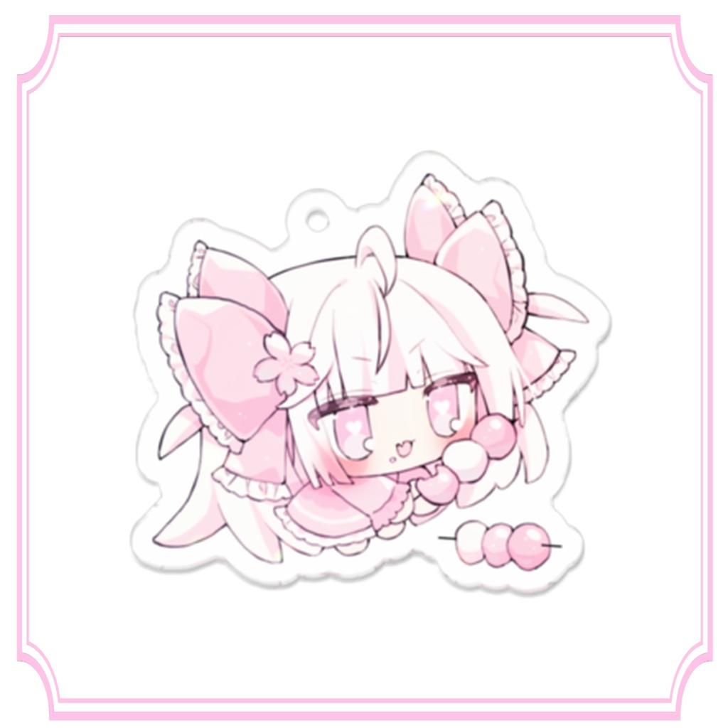 桜ゆりちゃん(三周年)　アクキーかわいいやつ