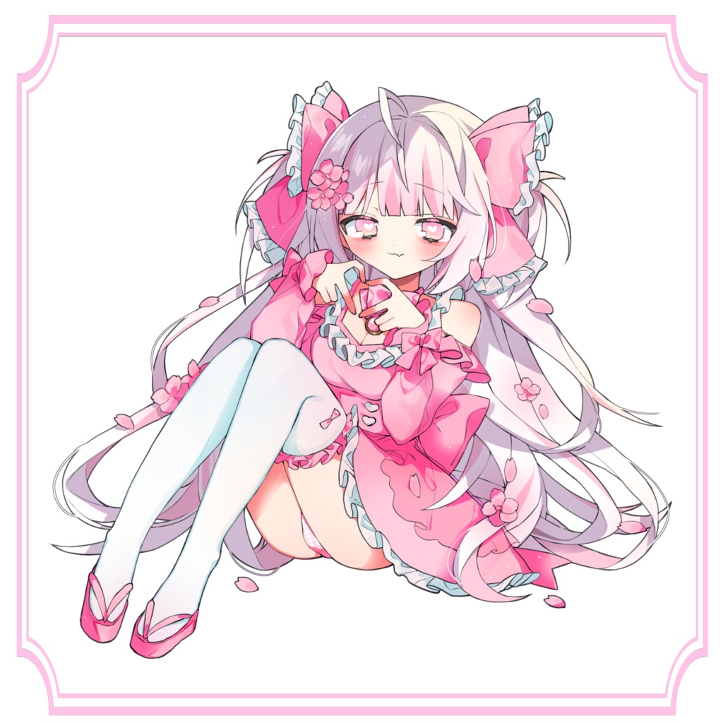 桜アクスタ　ゆりちゃん(三周年)　めろいやつ