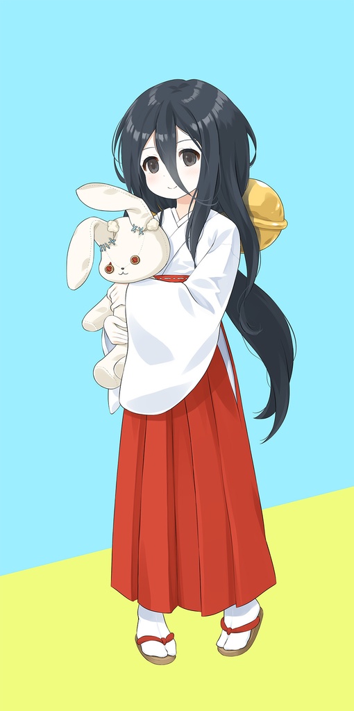 中国うさぎ・立ち絵素材データ(PSD・PNG)