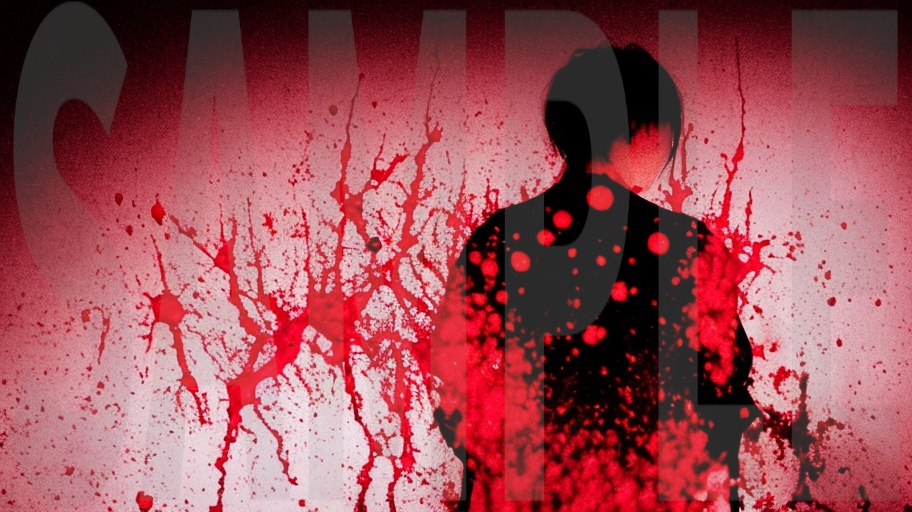 【4K・高解像度】血痕・怨霊 緊迫のホラー背景素材 3枚セット【AI生成】