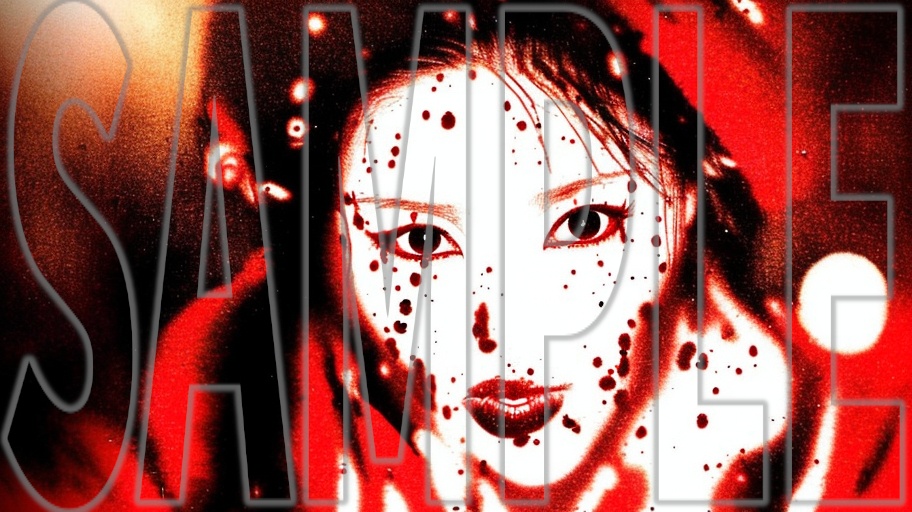 【4K・実写ホラー素材】怨顔残像・紅影・呪詛幻像 3枚セット【AI生成】Vol.104