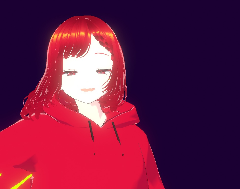 【VRM】サイバーパンク・ストリート "Code:Crimson"【Cluster/配信対応】