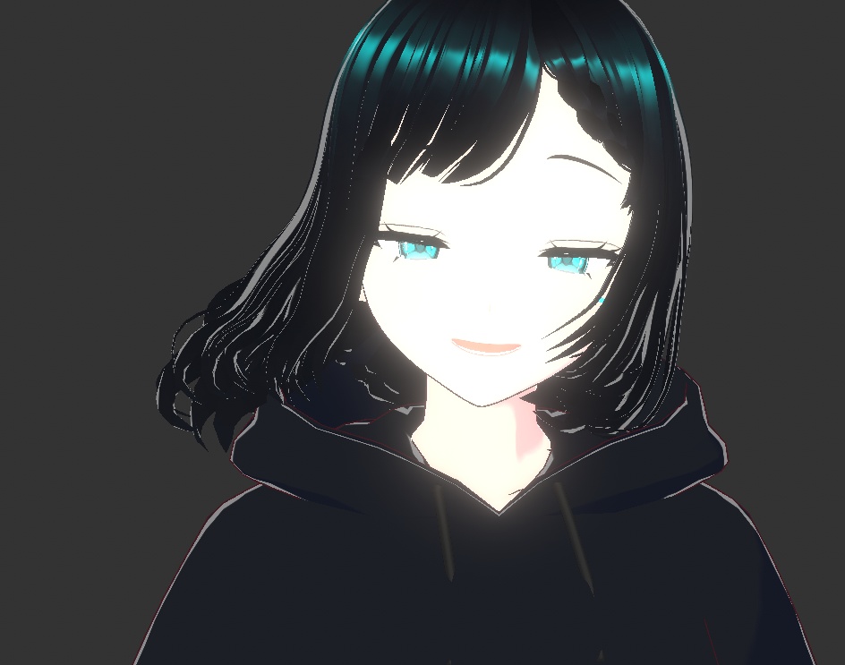 【VRM】サイバーパンク・ストリート "Code:Cyan"【Cluster/配信対応】