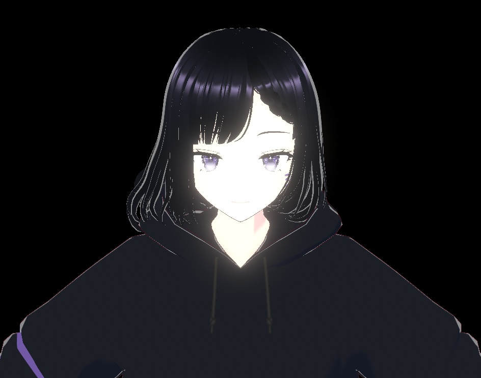 【VRM】サイバーパンク・ストリート "Code:Violet"【Cluster/配信対応】