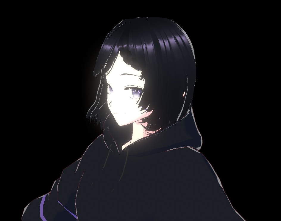 【VRM】サイバーパンク・ストリート "Code:Violet"【Cluster/配信対応】