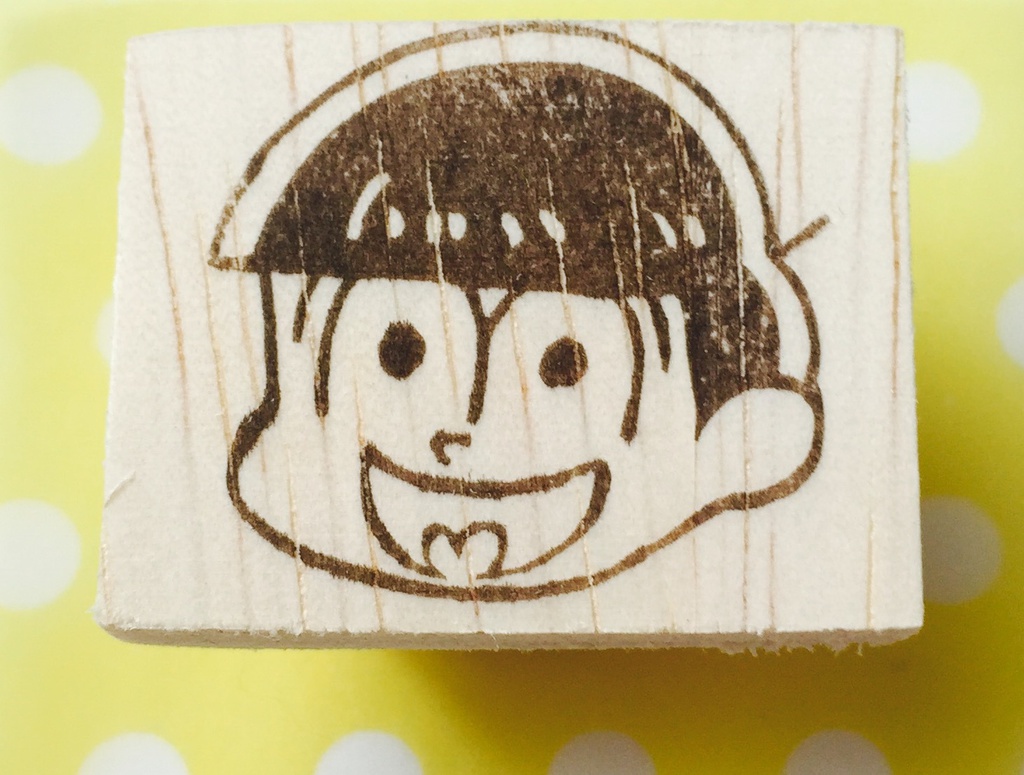 おそ松さん消しゴムはんこ