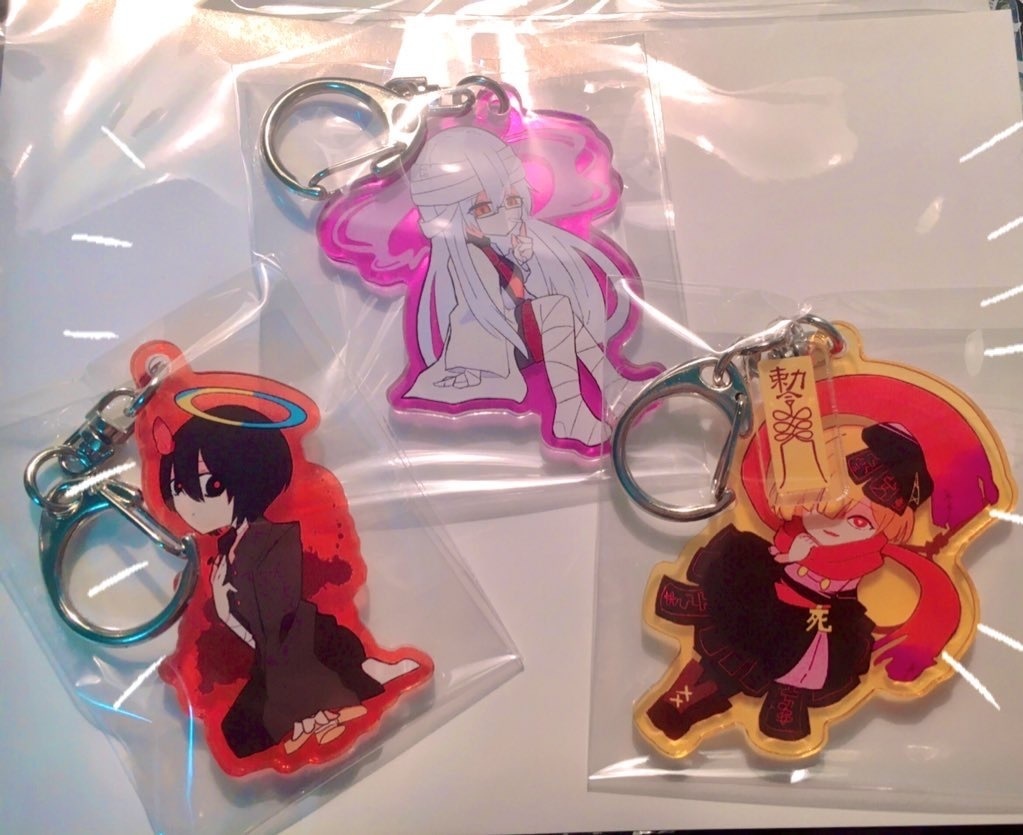 怪異アクキー販売