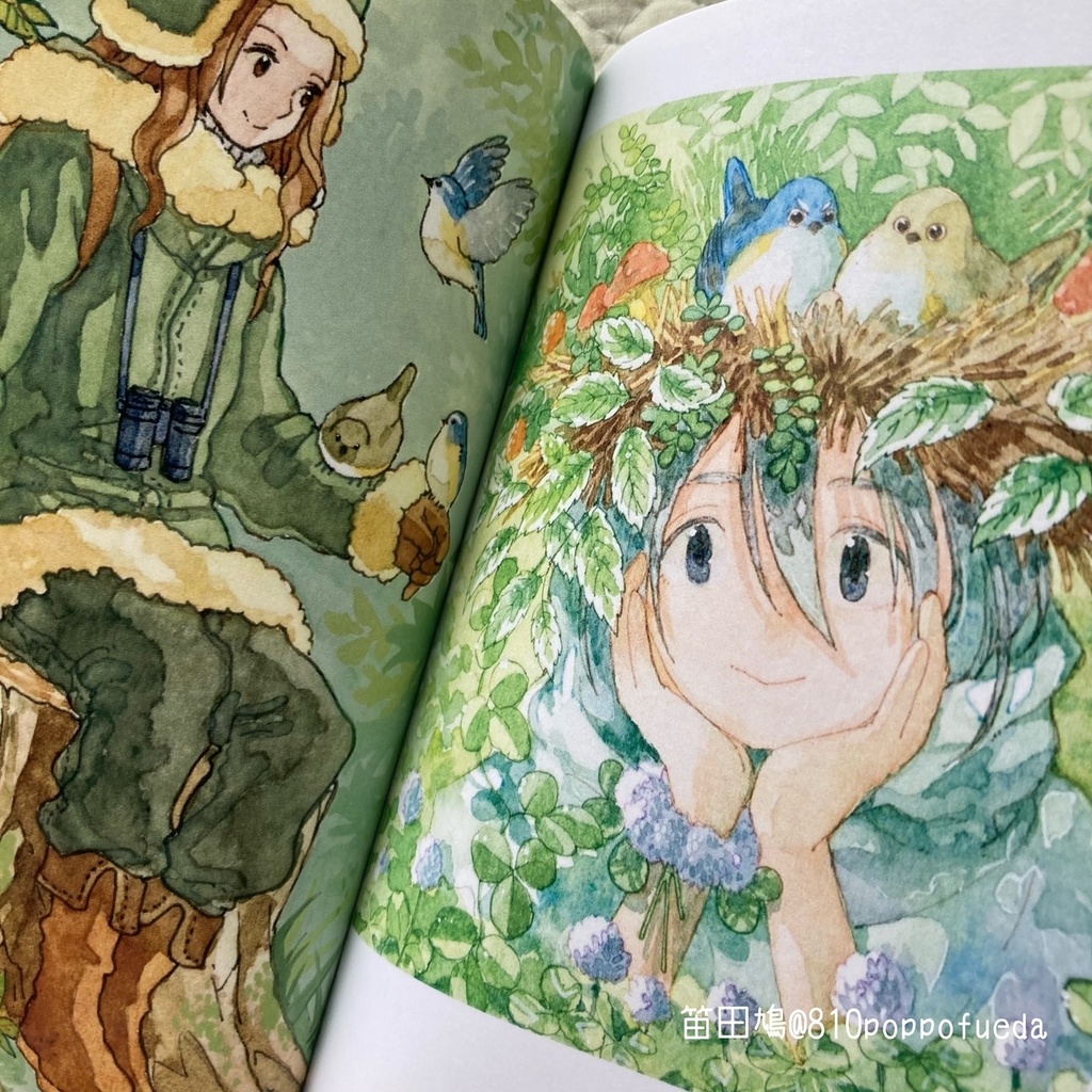 【完売御礼】笛田鳩イラストレーションブック○EMX 2024