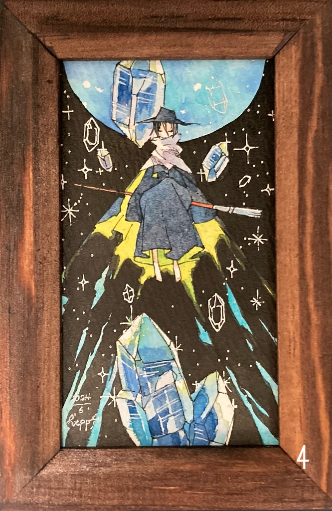 【2025.12取扱終了】ミニ原画①4種