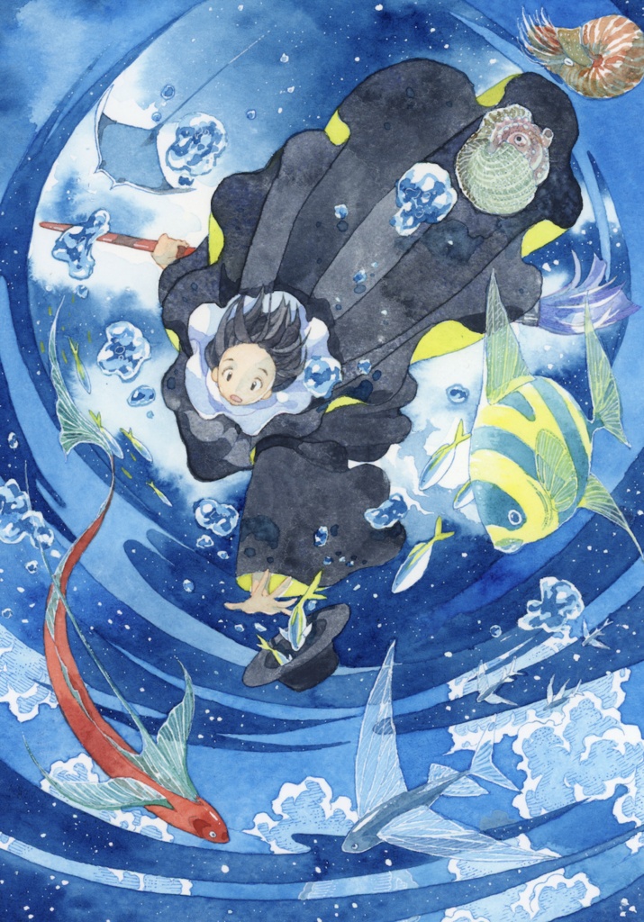 【額装原画】星海空域 ★額なし選べます★