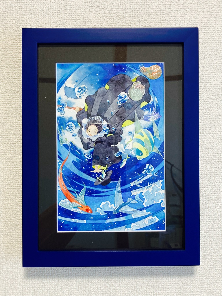 【額装原画】星海空域 ★額なし選べます★