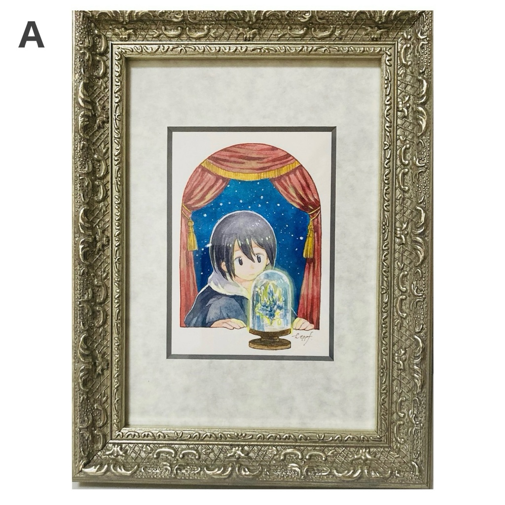 2025.7 額装原画【蓄光】