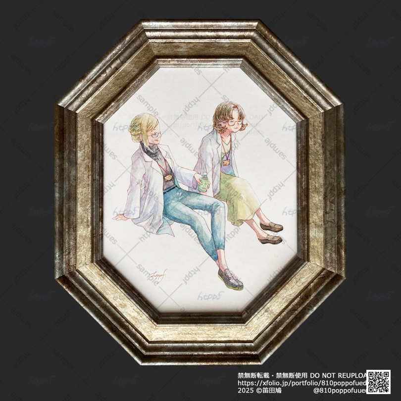 2025.10 額装原画