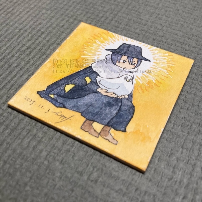 2025.11.3 「新刊あるじゃん」「すみません…」(原画)